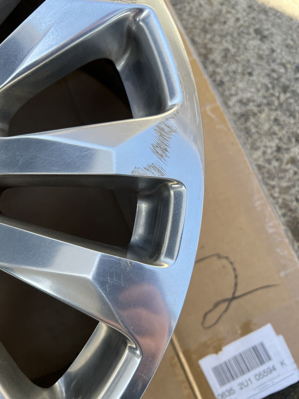 2010-2014 Cadillac CTS Polished 18x8.5 Inch OEM Wheel Rim - Image 9