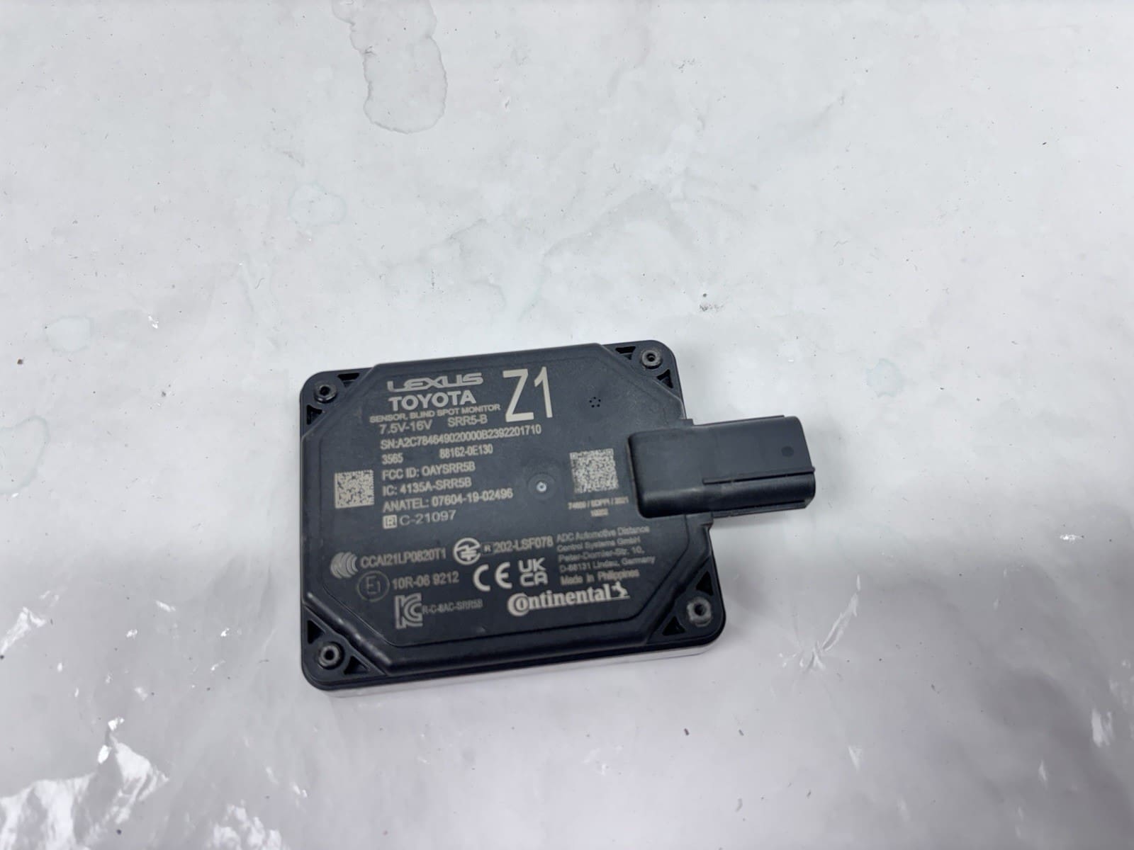 2023-25 Lexus RX350 RX450h Rear Blind Spot Radar OEM Genuine 88162-0e220