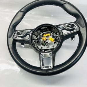 NICE 2021-22 Porsche Spyder Cayman Boxster OEM Steering Wheel 9p1419091mla34