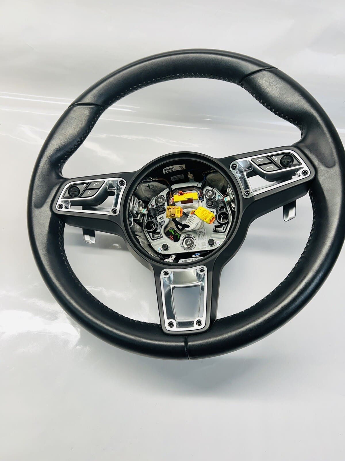 NICE 2021-22 Porsche Spyder Cayman Boxster OEM Steering Wheel 9p1419091mla34