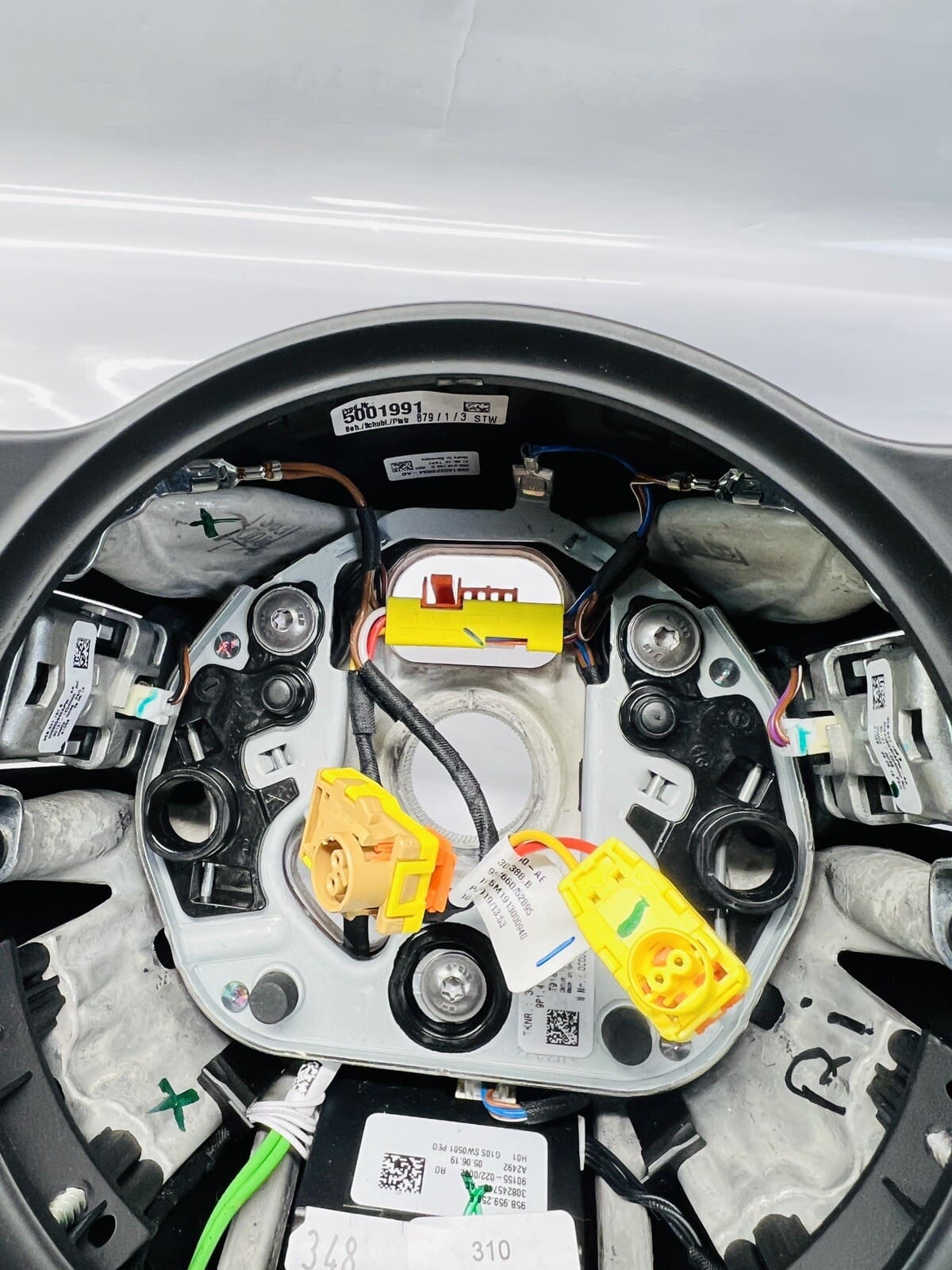 NICE 2021-22 Porsche Spyder Cayman Boxster OEM Steering Wheel 9p1419091mla34 - Image 8