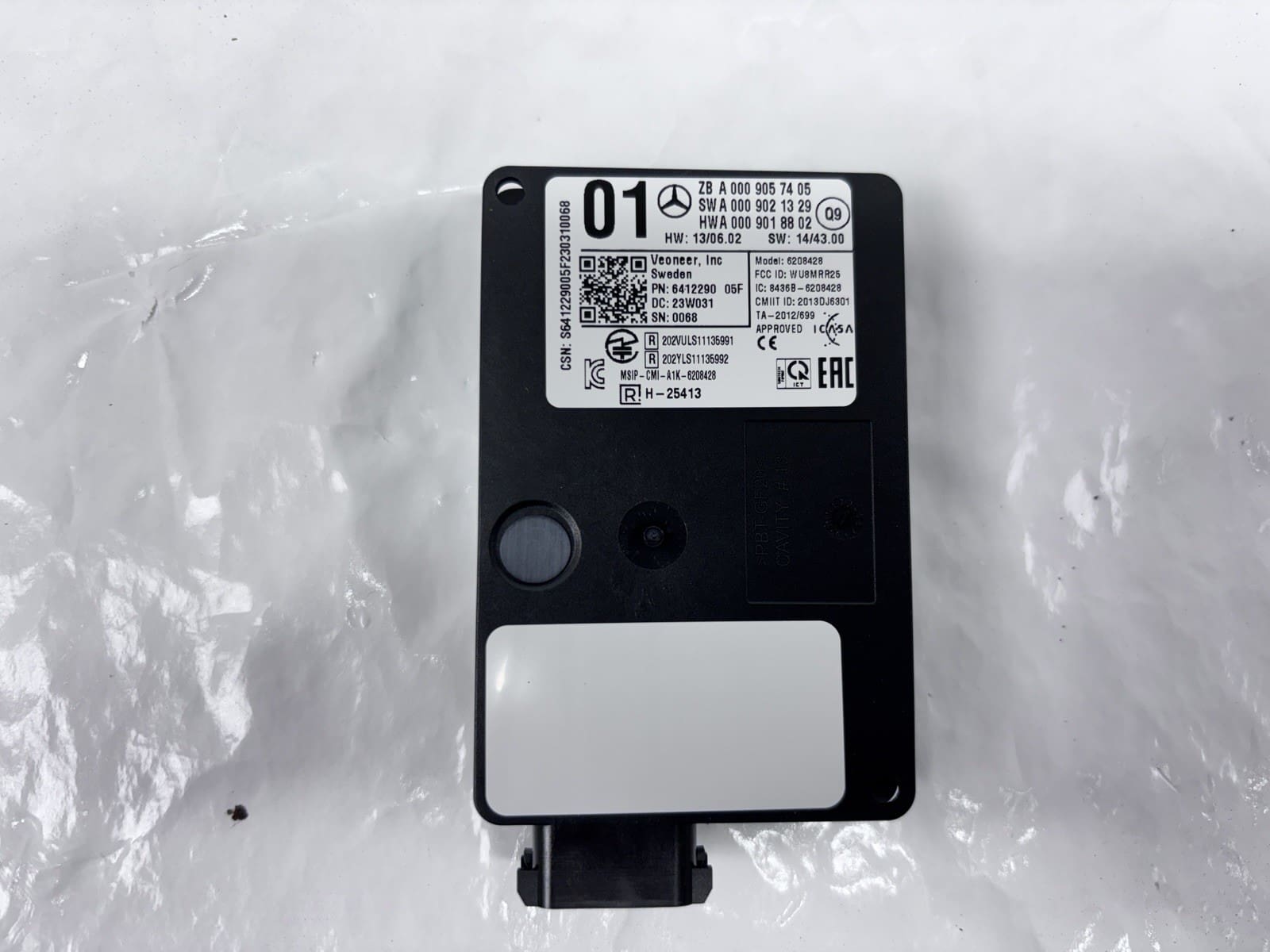 2013-2021 Mercedes Benz GLE GLS GLC Blind Spot Radar Rear OEM Genuine A000905740564
