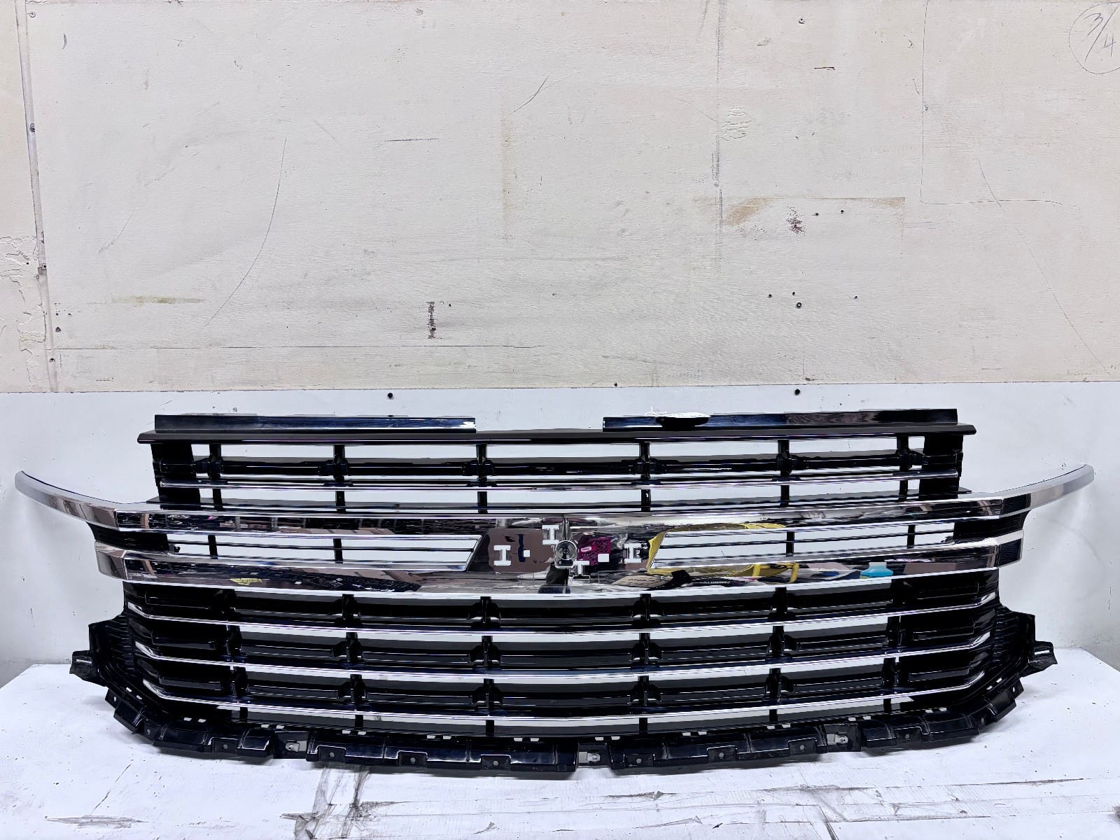 2021-2024 Chevy Tahoe; Suburban Chrome Front OEM Grille