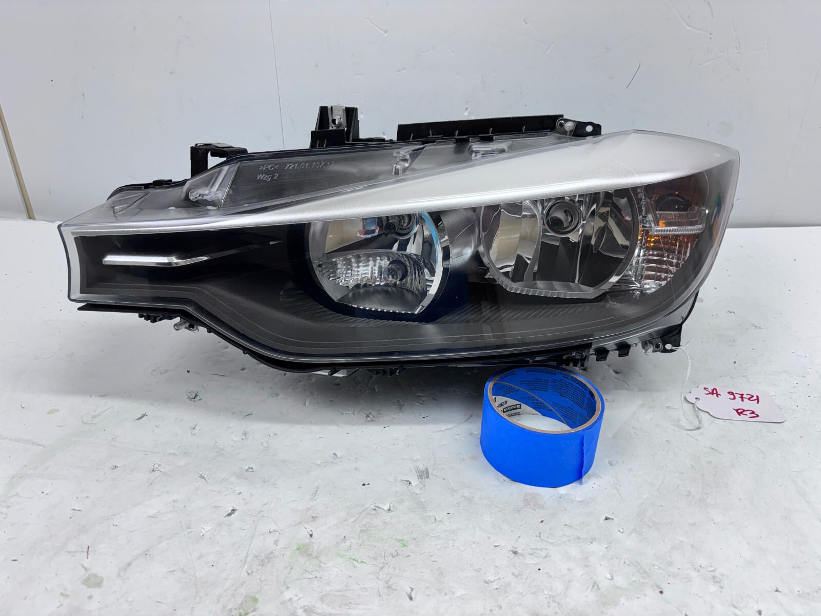 2012-2015 BMW 3 Series 328 335 Halogen Front Left OEM Headlight