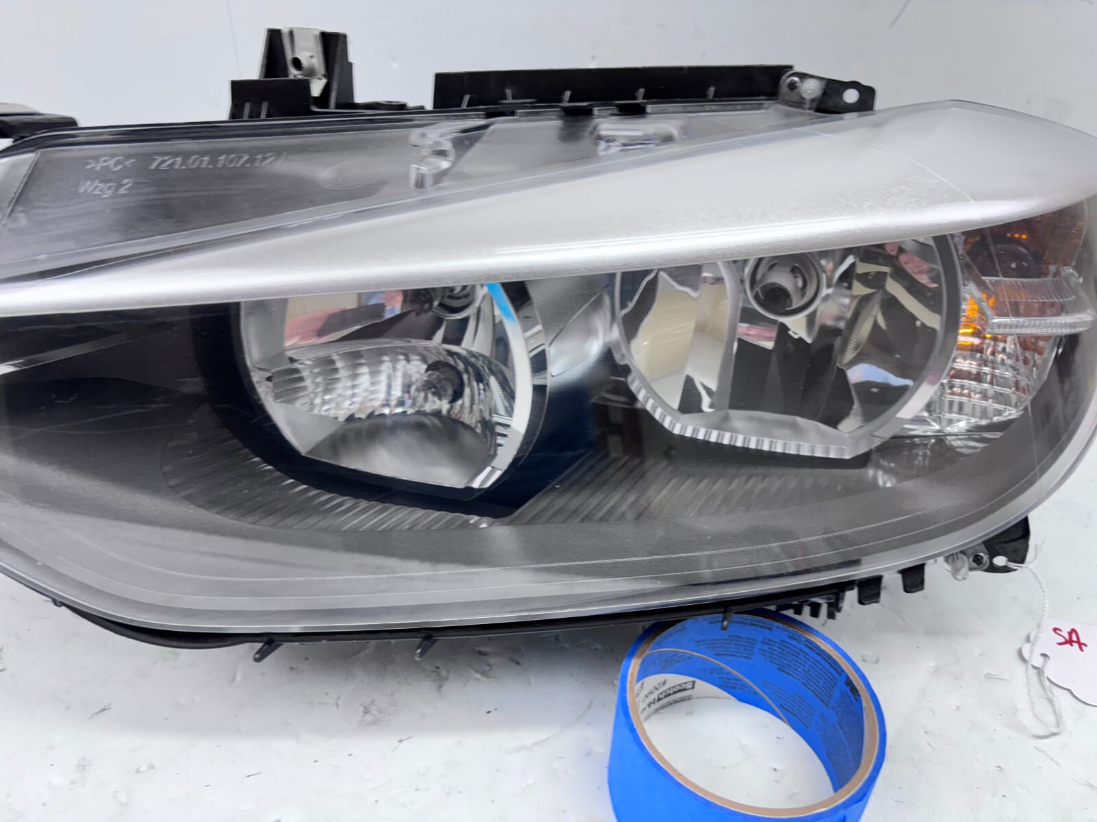 2012-2015 BMW 3 Series 328 335 Halogen Front Left OEM Headlight - Image 8