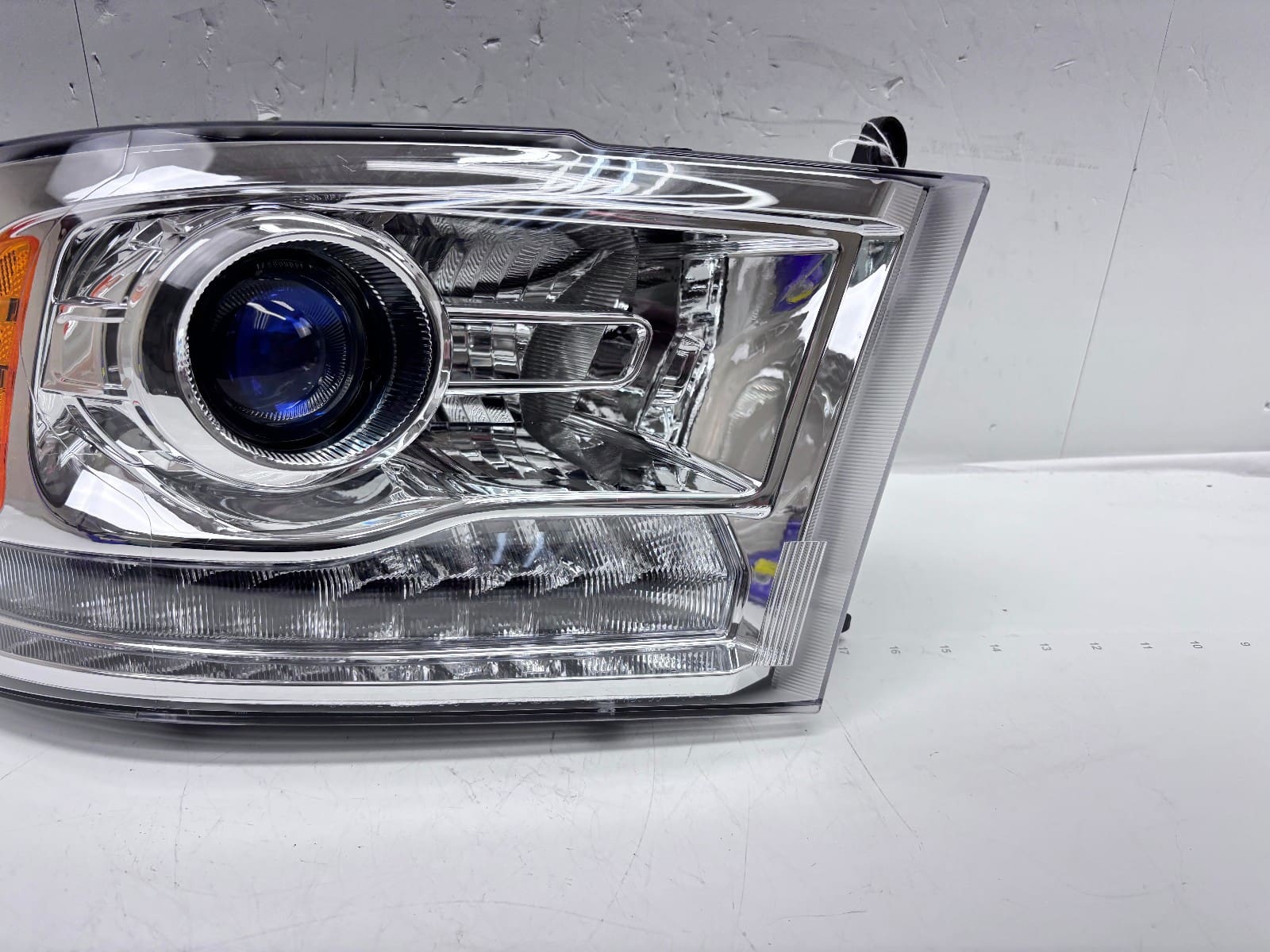 2013-18 Dodge Ram 1500 Halogen LED Front Right CAPA Headlight 68093216AD - Image 3
