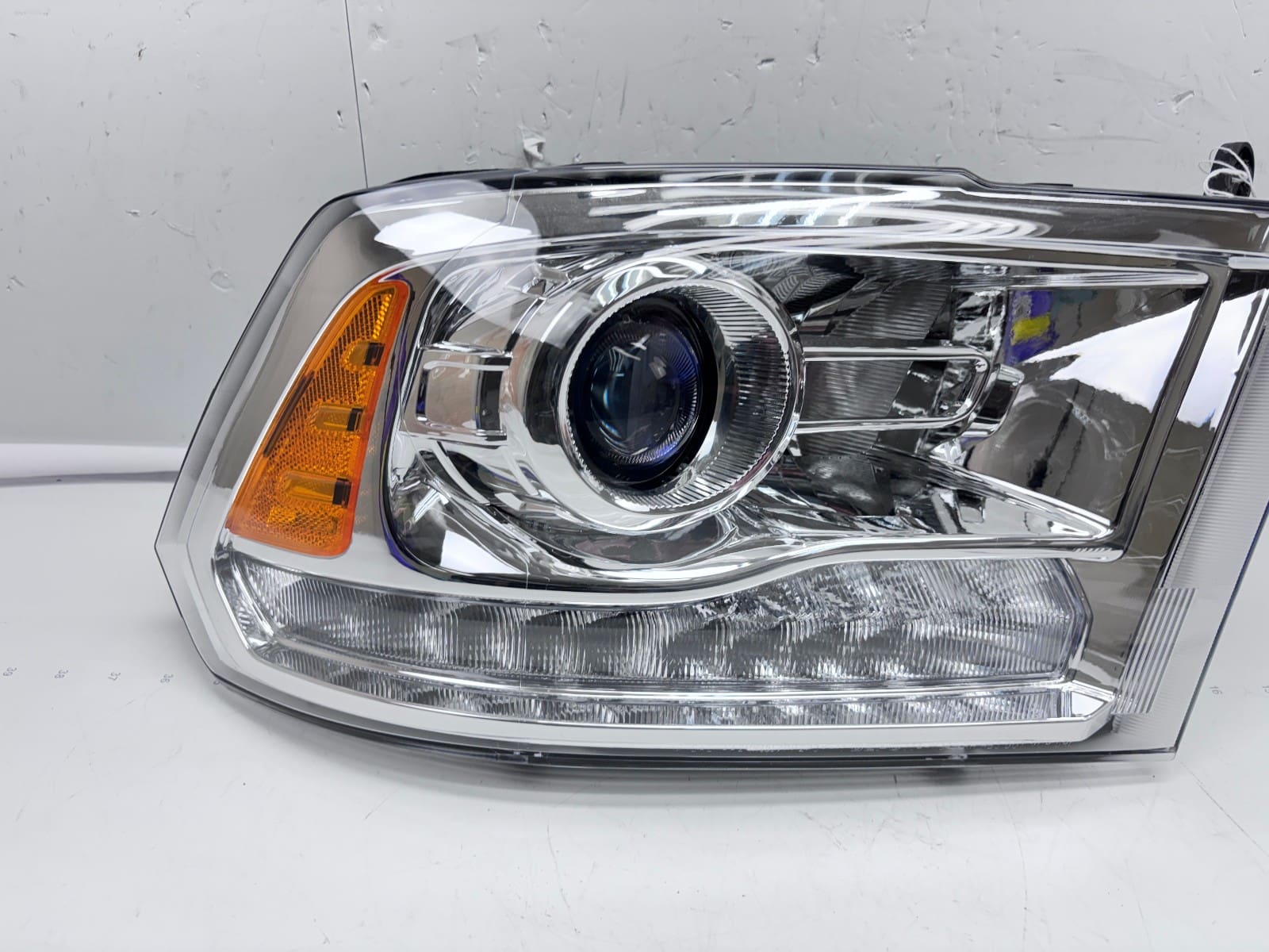 2013-18 Dodge Ram 1500 Halogen LED Front Right CAPA Headlight 68093216AD - Image 7