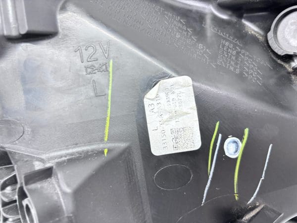 2018-20 Honda Fit Halogen Front Left OEM Headlight 33150-T5A-A310-M - Image 21