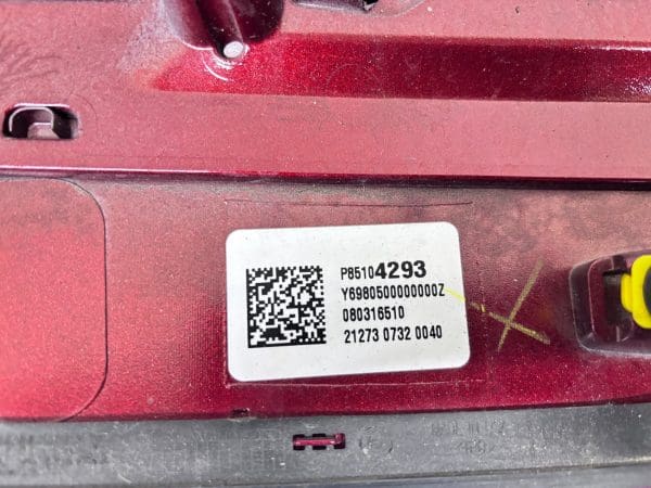 2021-2024 Chevy Tahoe Red Rear OEM Liftgate Trim Molding - Image 22