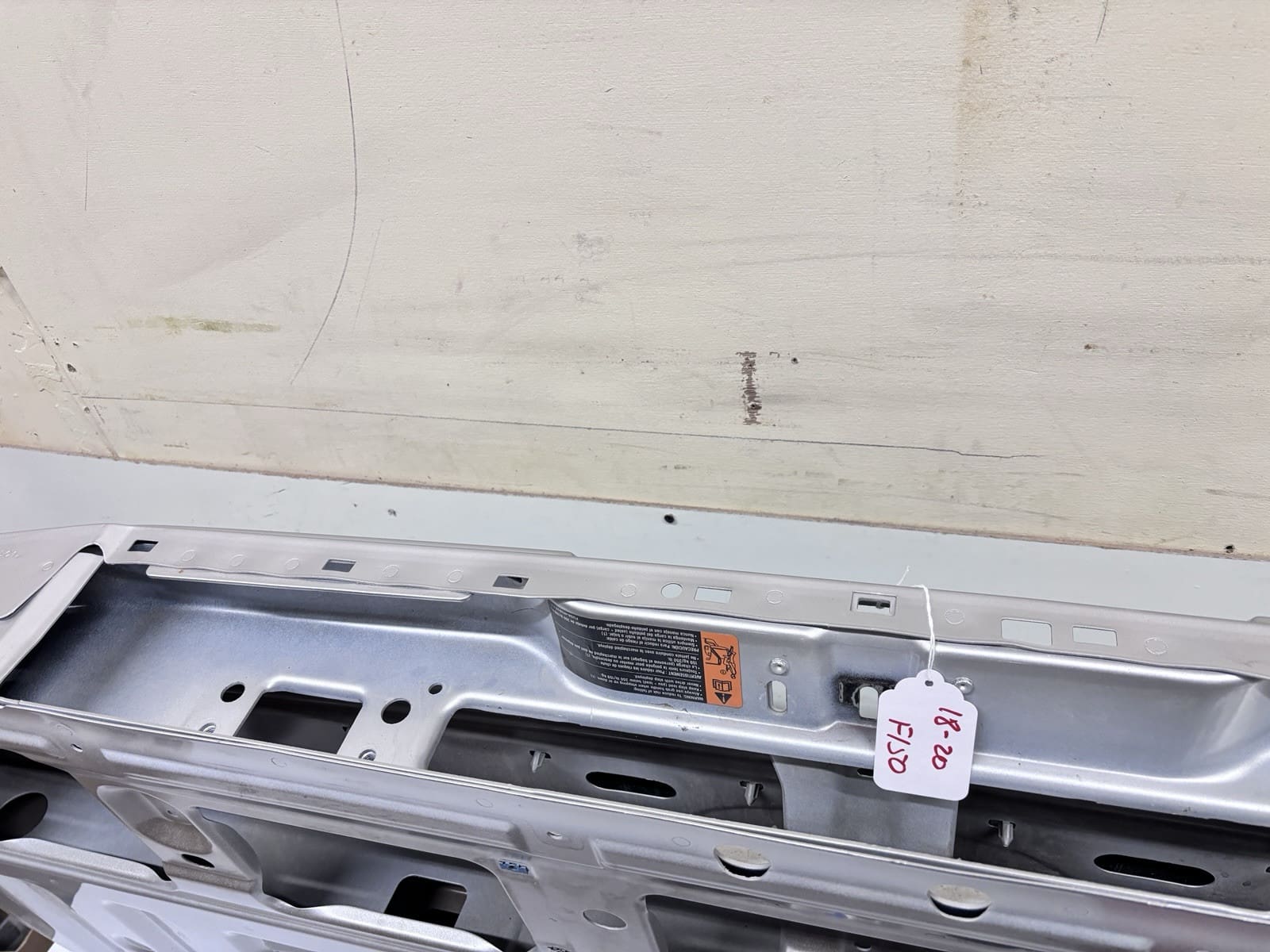 Used 2018-20 Ford F150 Rear Tailgate Platinum Silver Painted OEM Genuine - Image 19